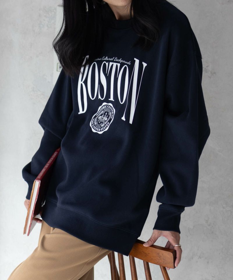 Real Standard  裏起毛スウェットクルーネック メンズ商品画像-13