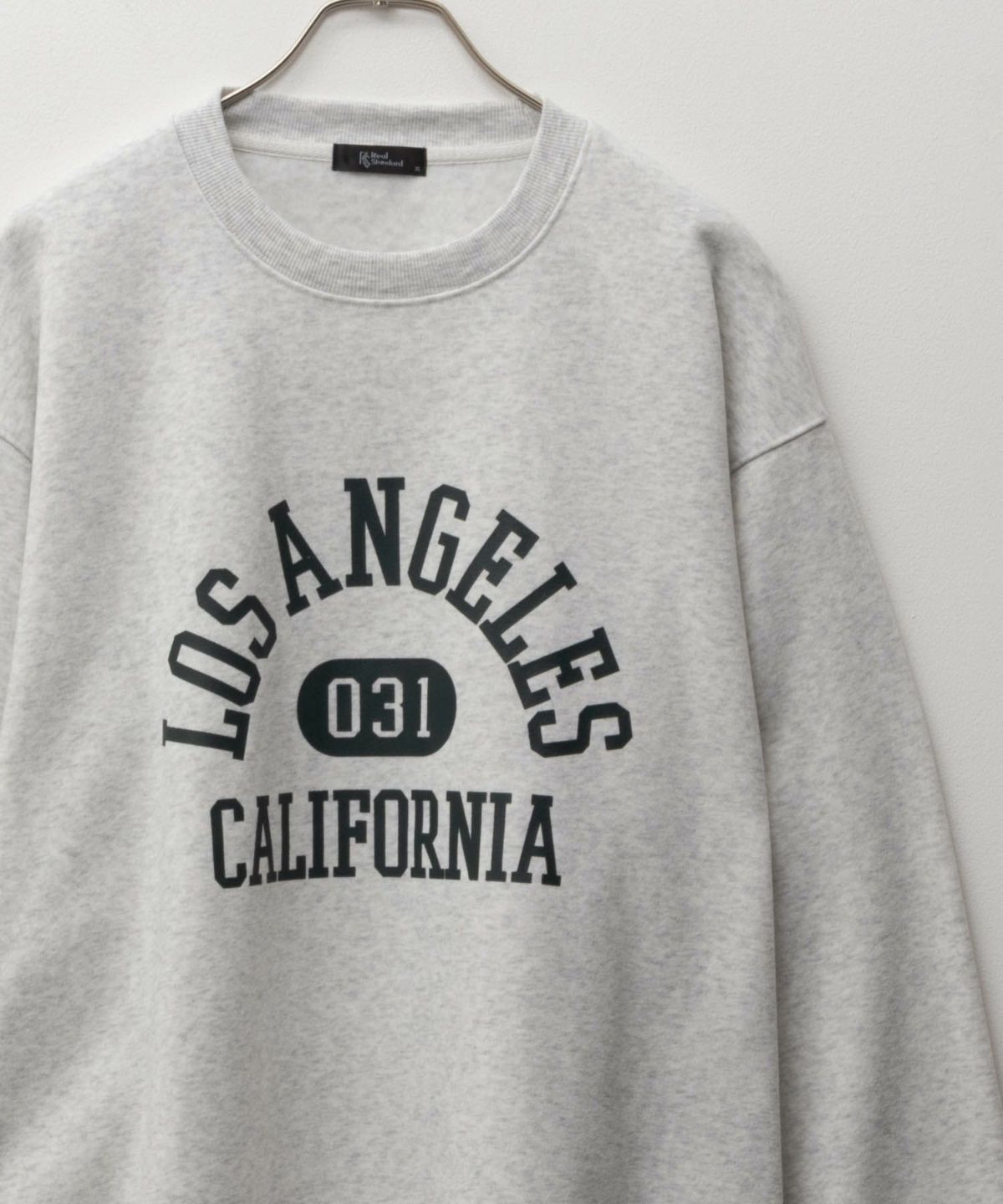 Real Standard 裏起毛スウェットクルーネック メンズ