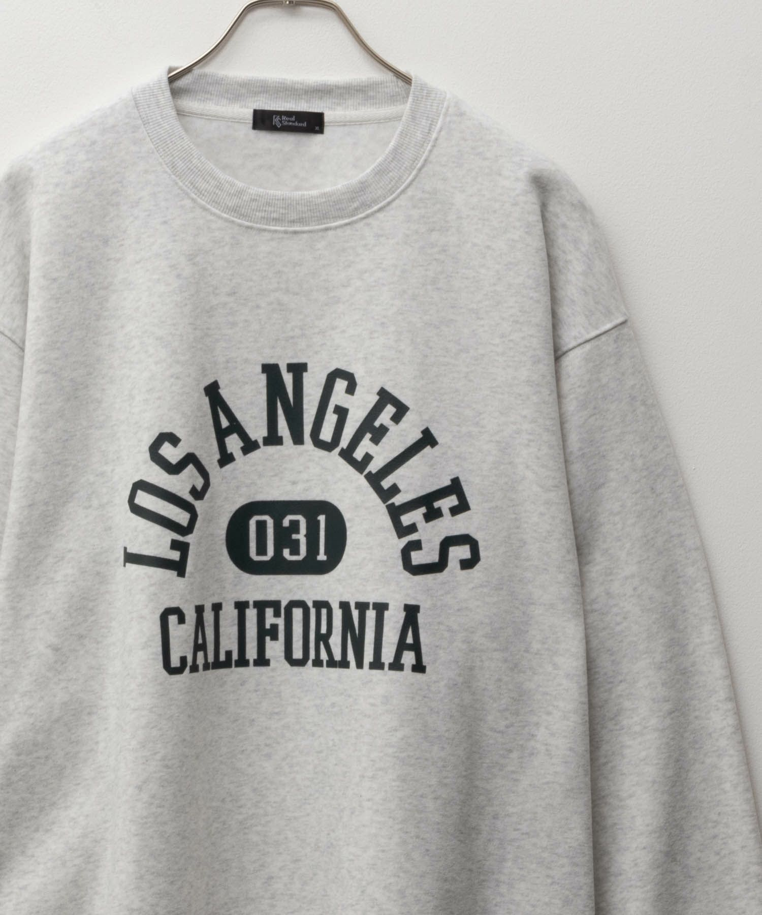 Real Standard 裏起毛スウェットクルーネック メンズ