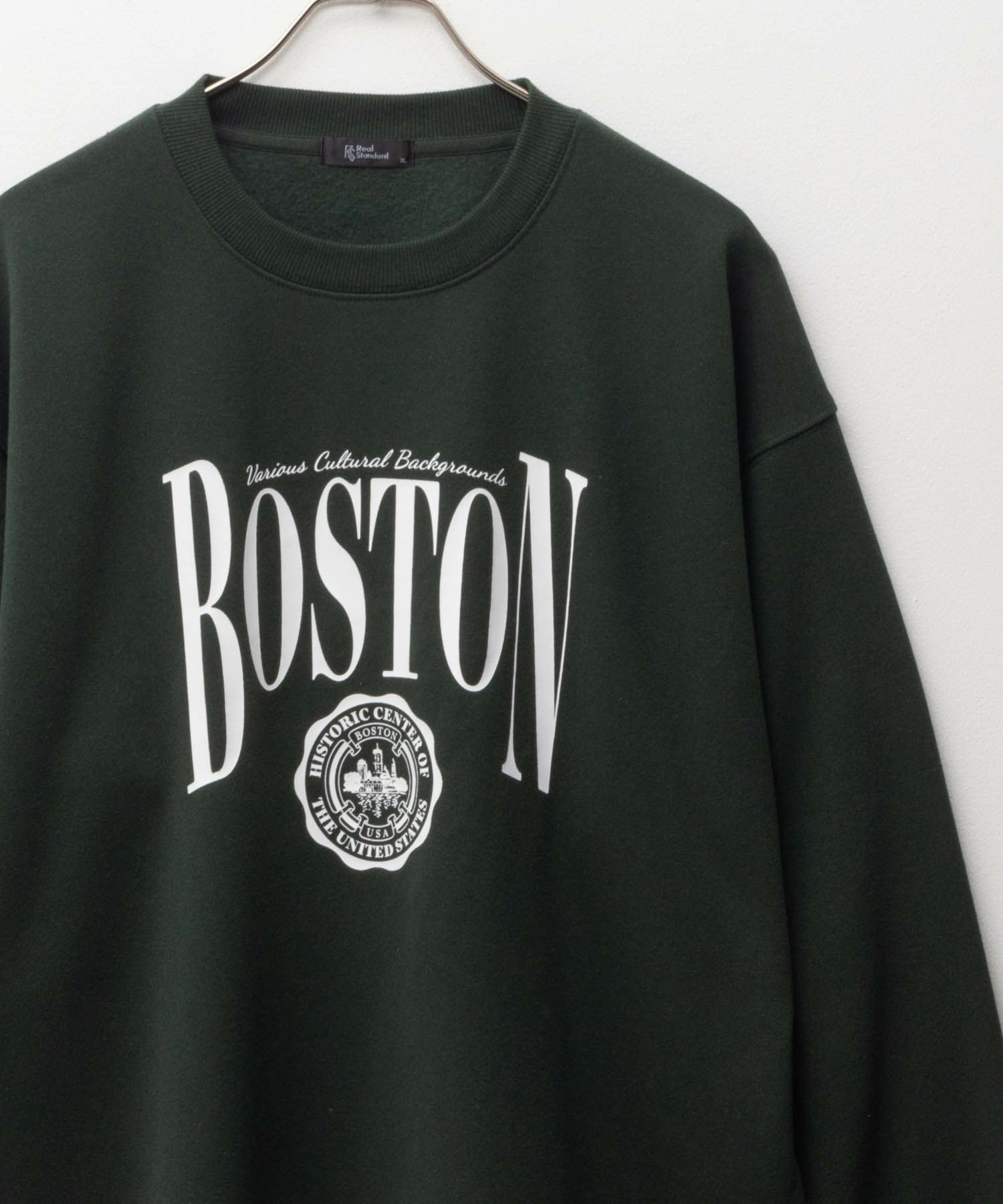 Real Standard  裏起毛スウェットクルーネック メンズ商品画像-17