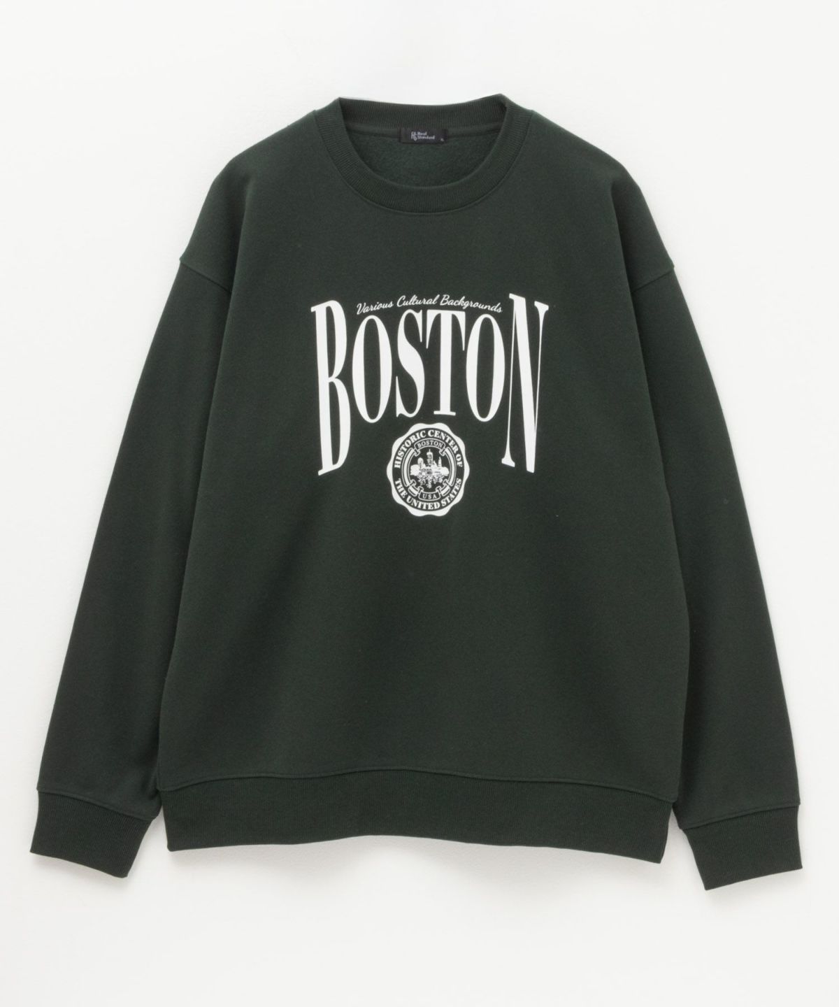 Real Standard 裏起毛スウェットクルーネック メンズ