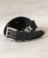 AVIREX 40mmロゴWピンベルト メンズ