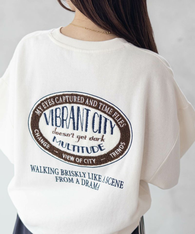 UNDERWRAPS サガラ刺繍トレーナー レディース商品画像-3