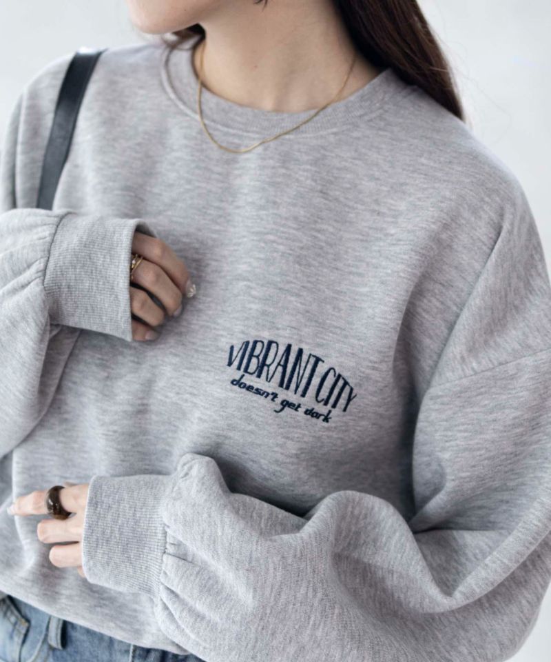 UNDERWRAPS  サガラ刺繍トレーナー レディース商品画像-4