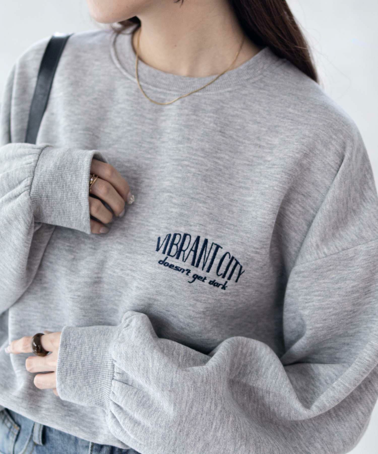 UNDERWRAPS  サガラ刺繍トレーナー レディース商品サムネイル-4
