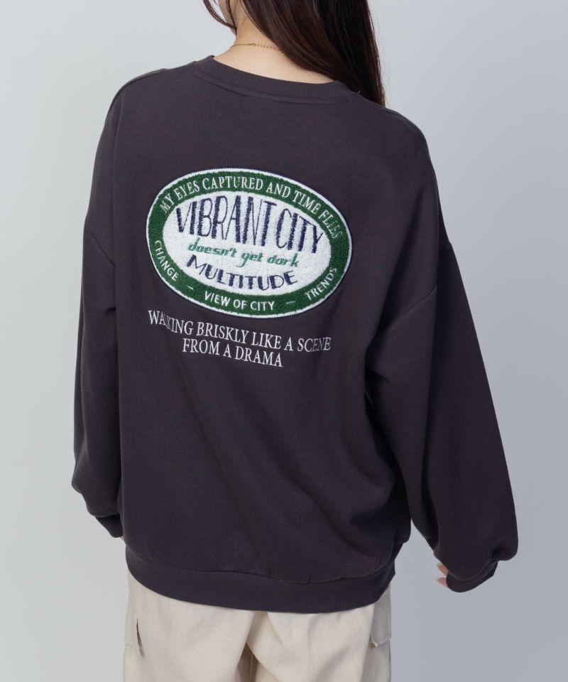 UNDERWRAPS サガラ刺繍トレーナー レディース商品画像-6