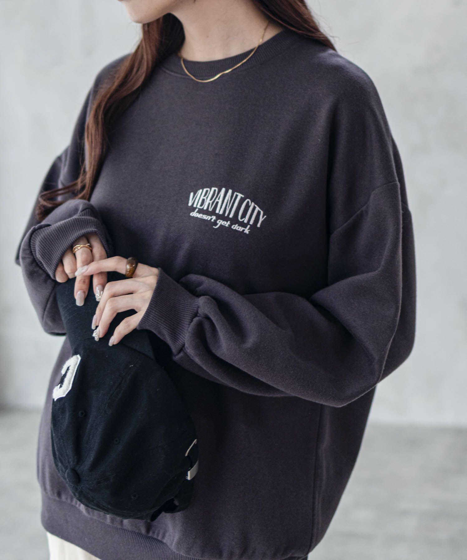 UNDERWRAPS サガラ刺繍トレーナー レディース商品サムネイル-7