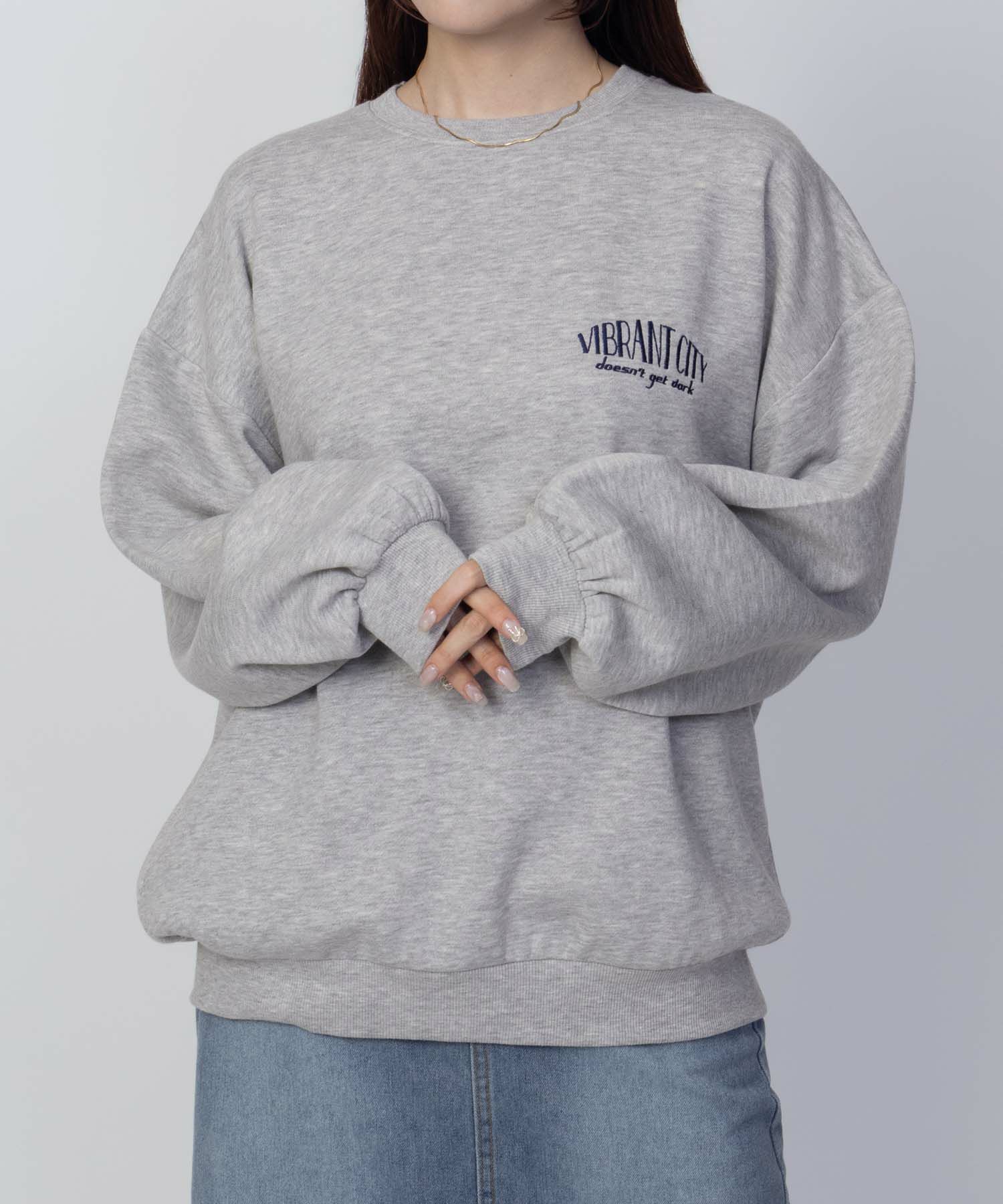 UNDERWRAPS サガラ刺繍トレーナー レディース