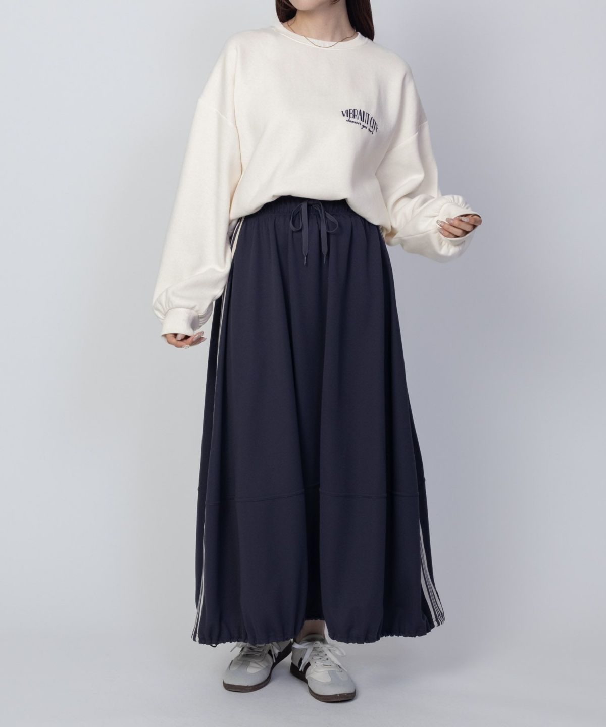 UNDERWRAPS サガラ刺繍トレーナー レディース