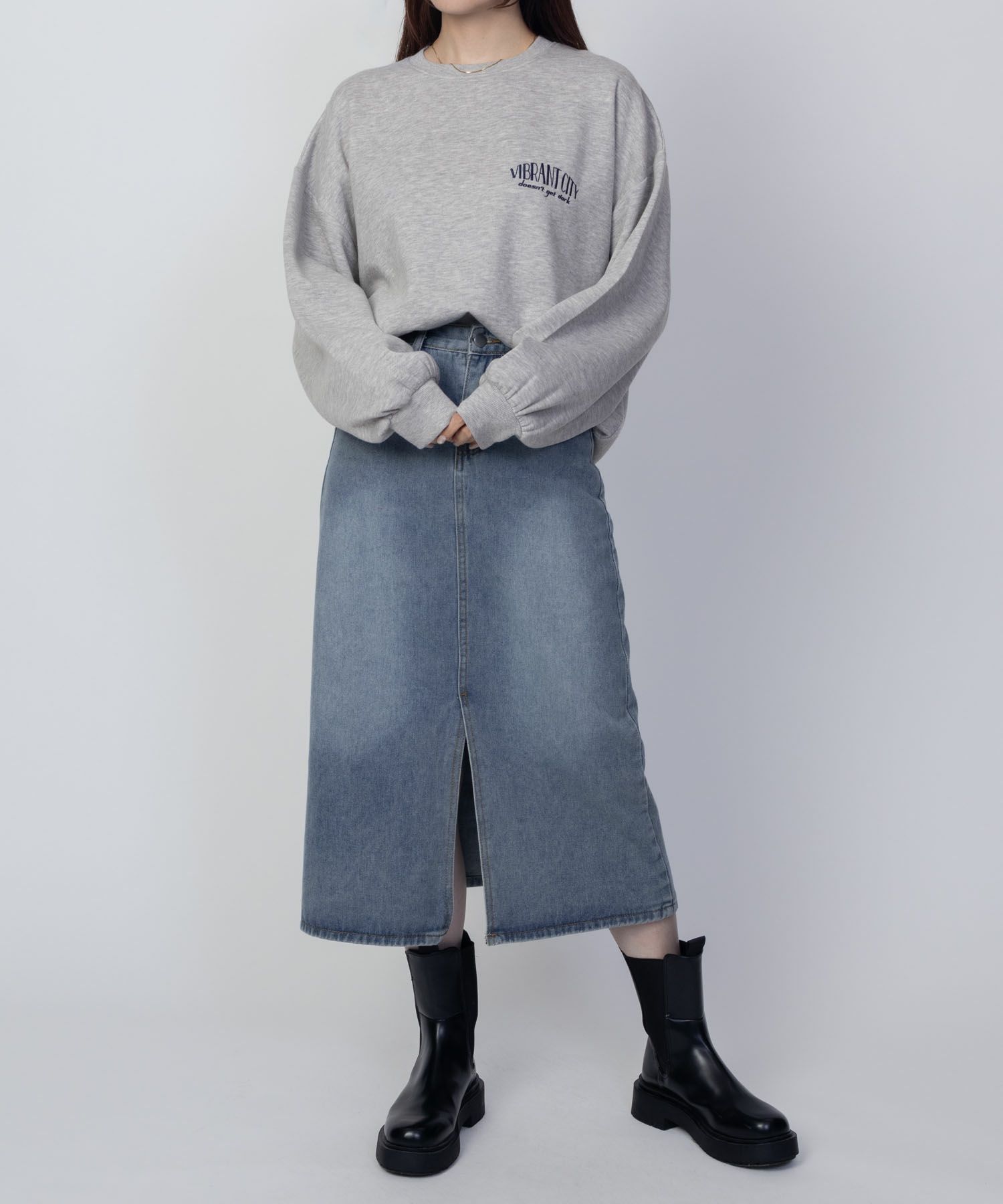 UNDERWRAPS  サガラ刺繍トレーナー レディース商品サムネイル-13