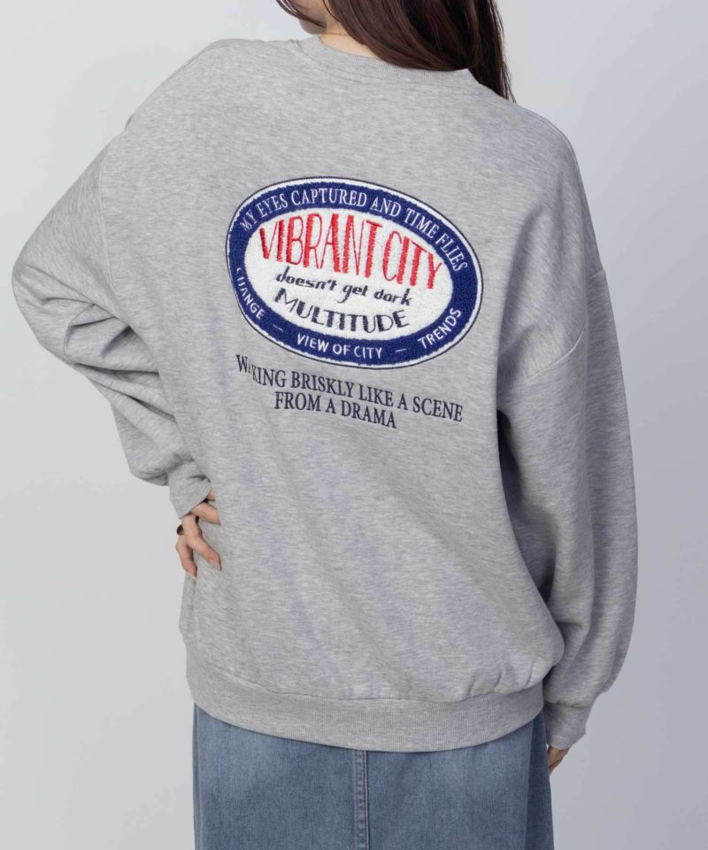 UNDERWRAPS サガラ刺繍トレーナー レディース商品画像-17