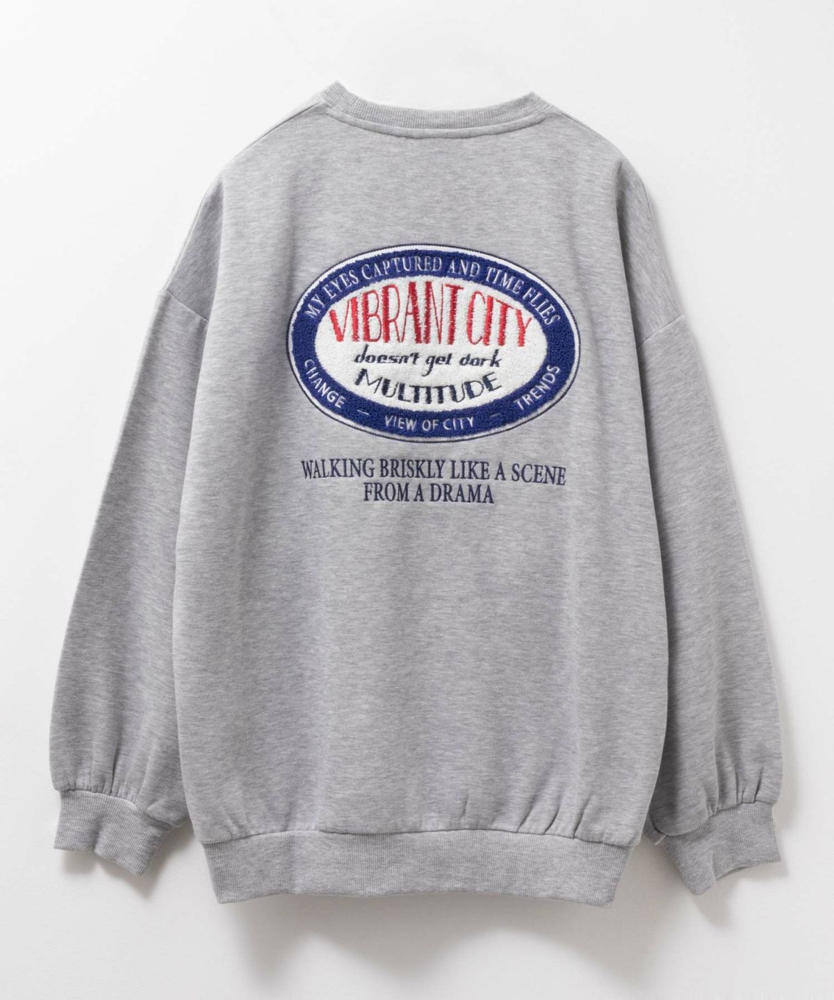 UNDERWRAPS サガラ刺繍トレーナー レディース