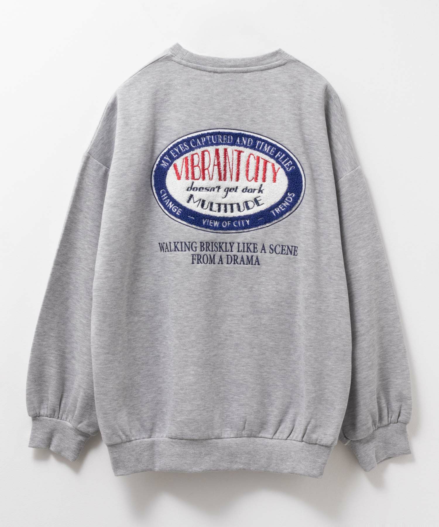 UNDERWRAPS サガラ刺繍トレーナー レディース