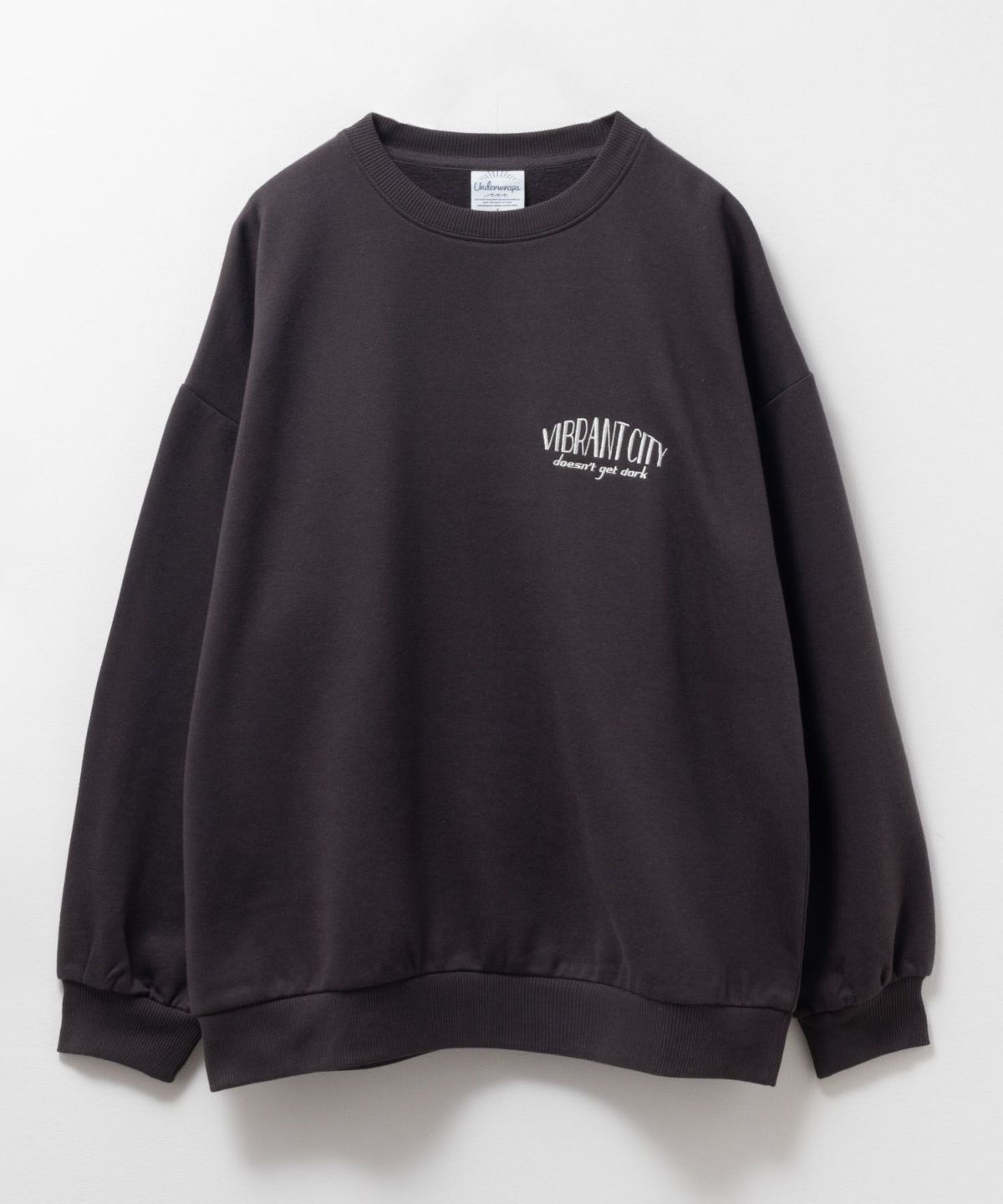 UNDERWRAPS サガラ刺繍トレーナー レディース