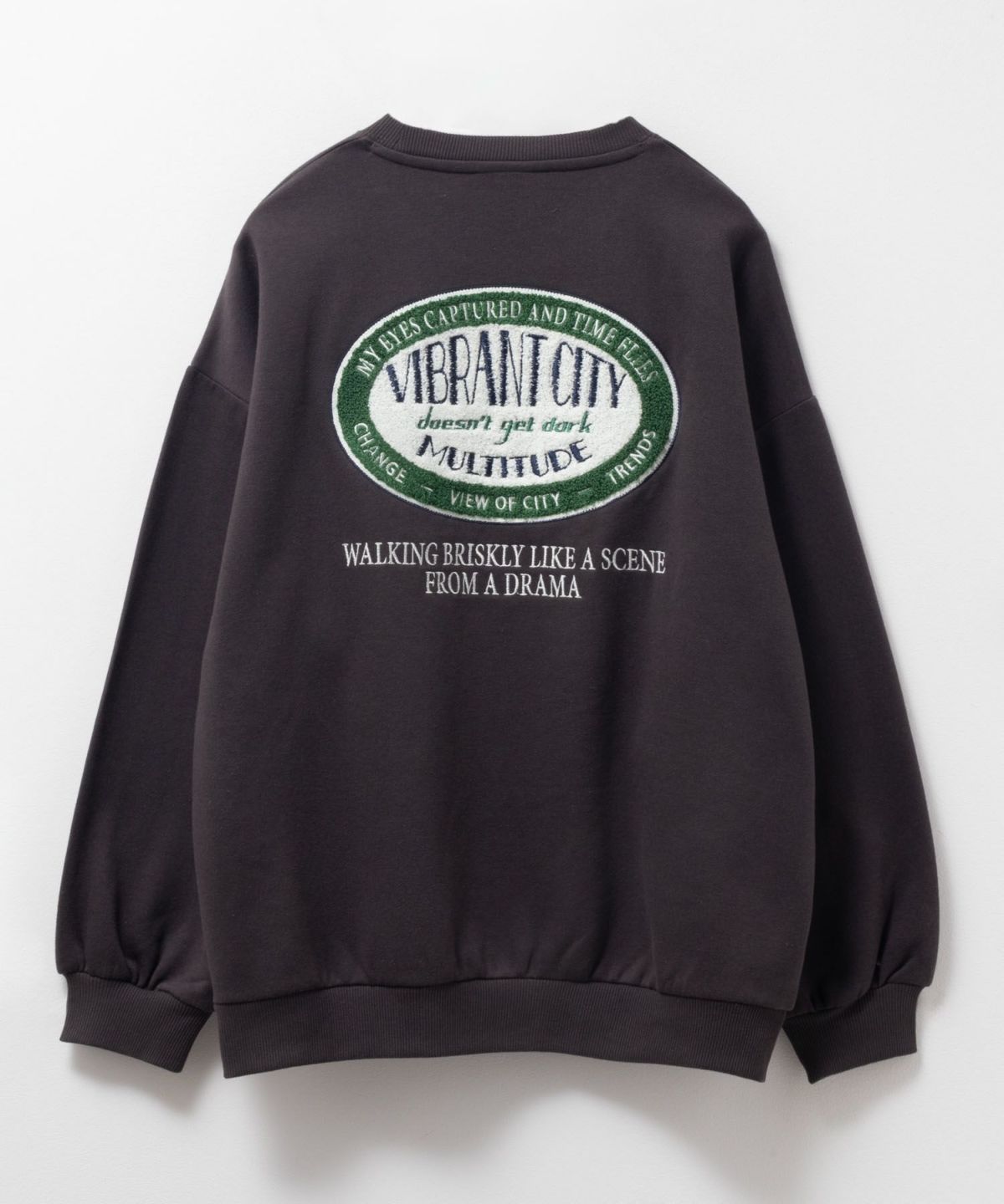 UNDERWRAPS サガラ刺繍トレーナー レディース