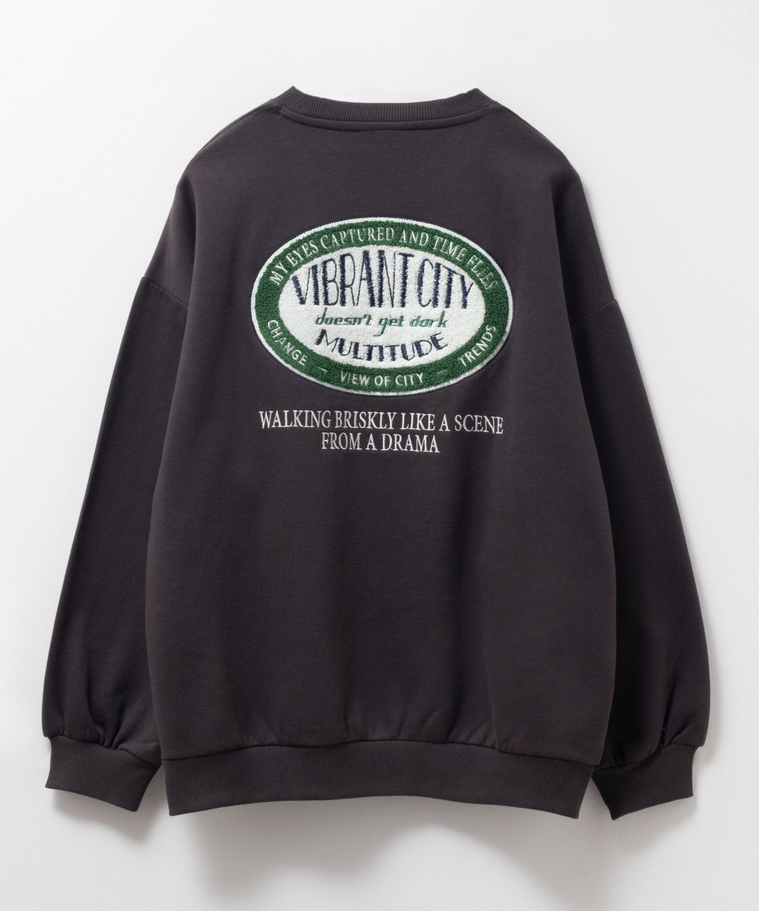 UNDERWRAPS サガラ刺繍トレーナー レディース