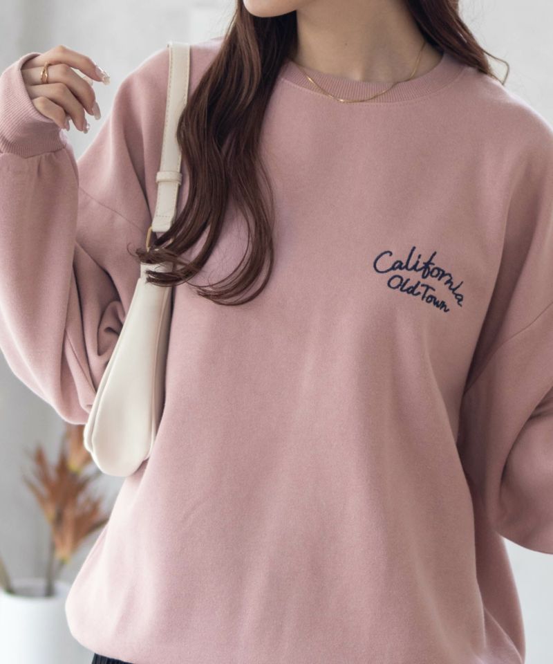 UNDERWRAPS  ビッグロゴ刺繍トレーナー レディース商品画像-6