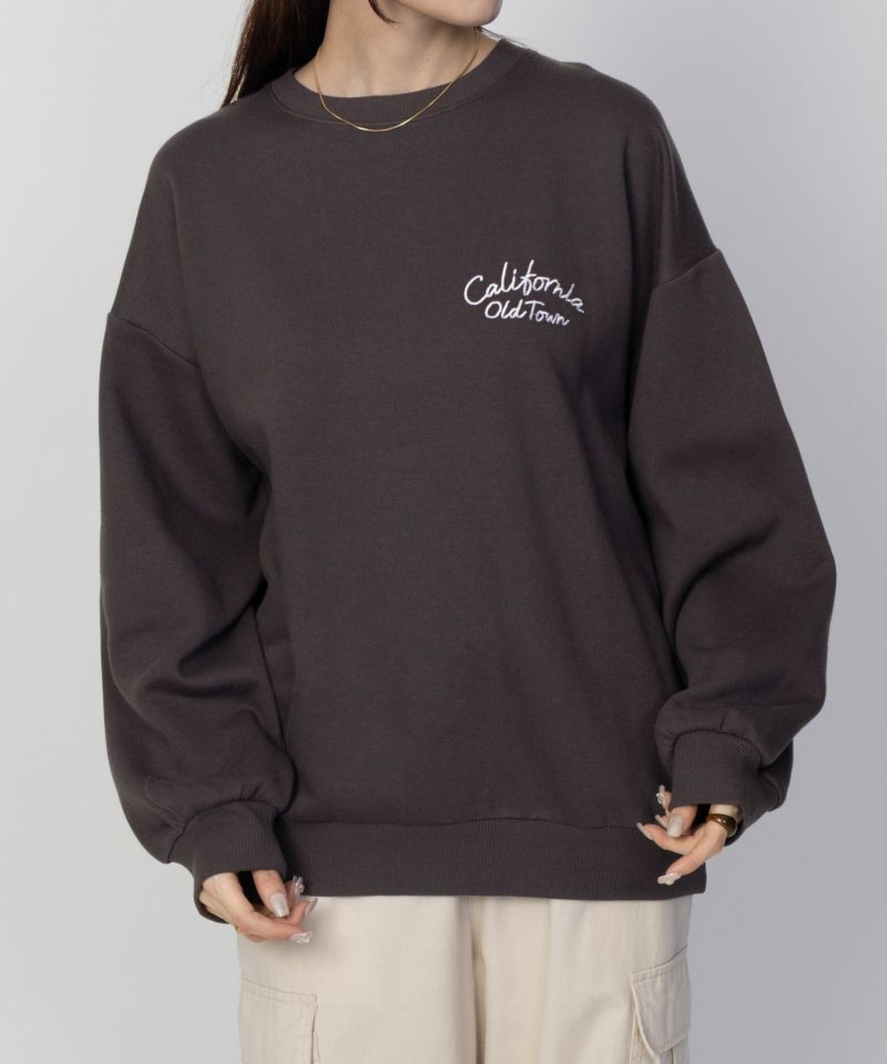 UNDERWRAPS  ビッグロゴ刺繍トレーナー レディース商品画像-8