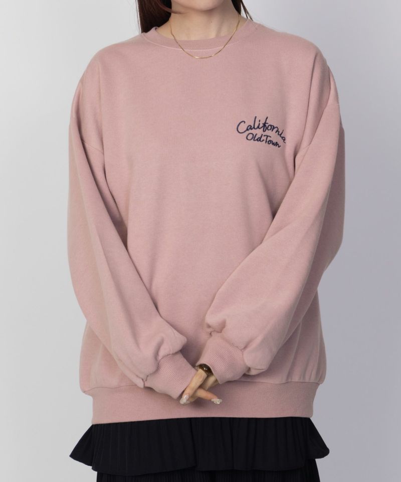 UNDERWRAPS  ビッグロゴ刺繍トレーナー レディース商品画像-10