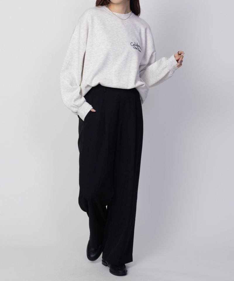 UNDERWRAPS  ビッグロゴ刺繍トレーナー レディース商品画像-12