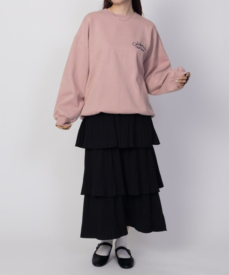 UNDERWRAPS  ビッグロゴ刺繍トレーナー レディース商品画像-13