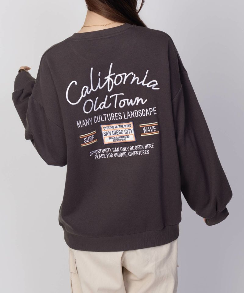 UNDERWRAPS  ビッグロゴ刺繍トレーナー レディース商品画像-15