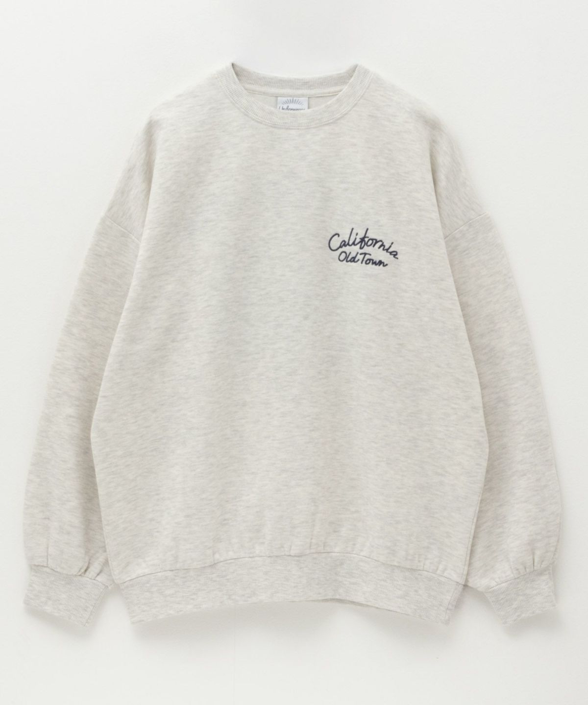 UNDERWRAPS ビッグロゴ刺繍トレーナー レディース