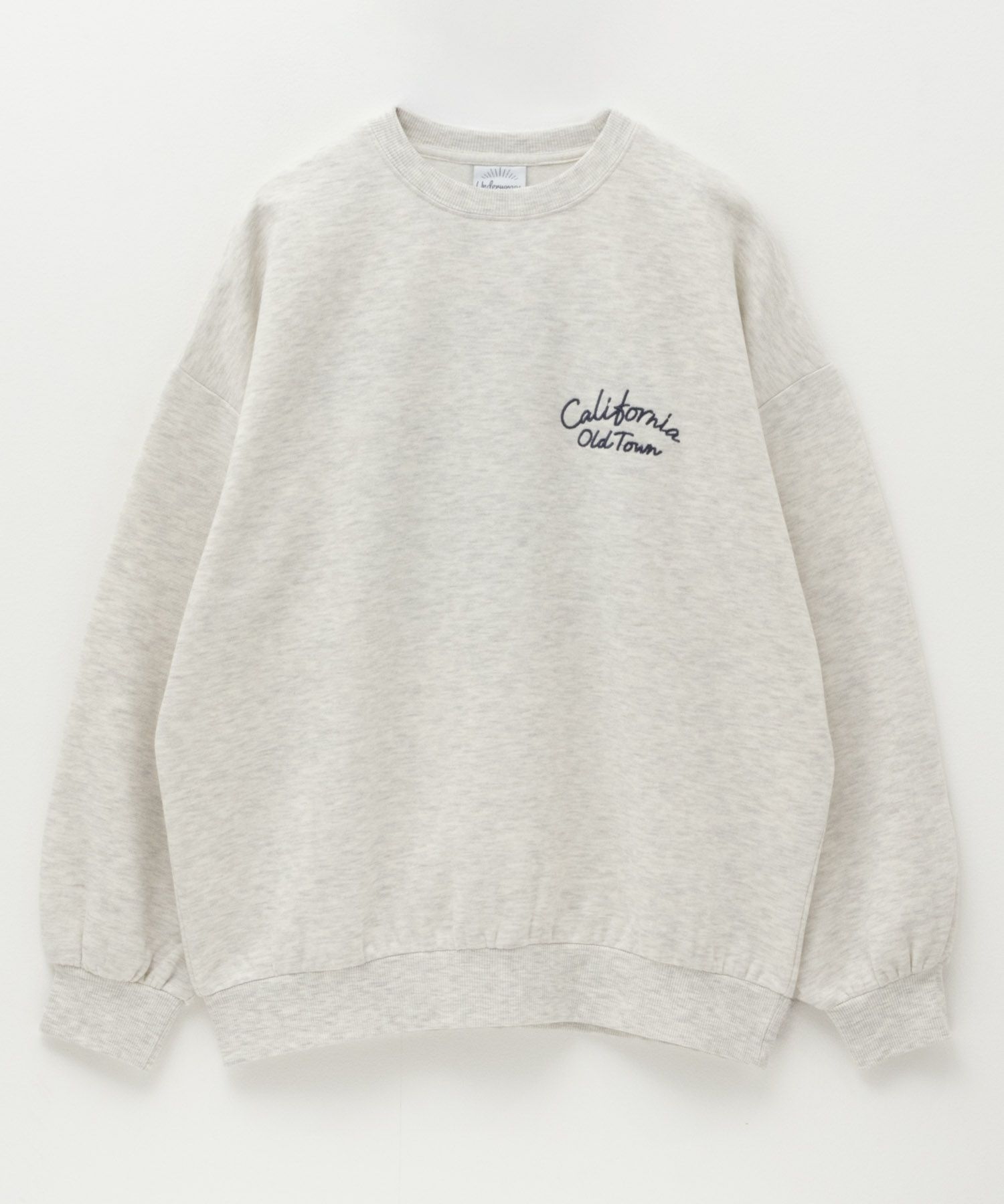 UNDERWRAPS ビッグロゴ刺繍トレーナー レディース