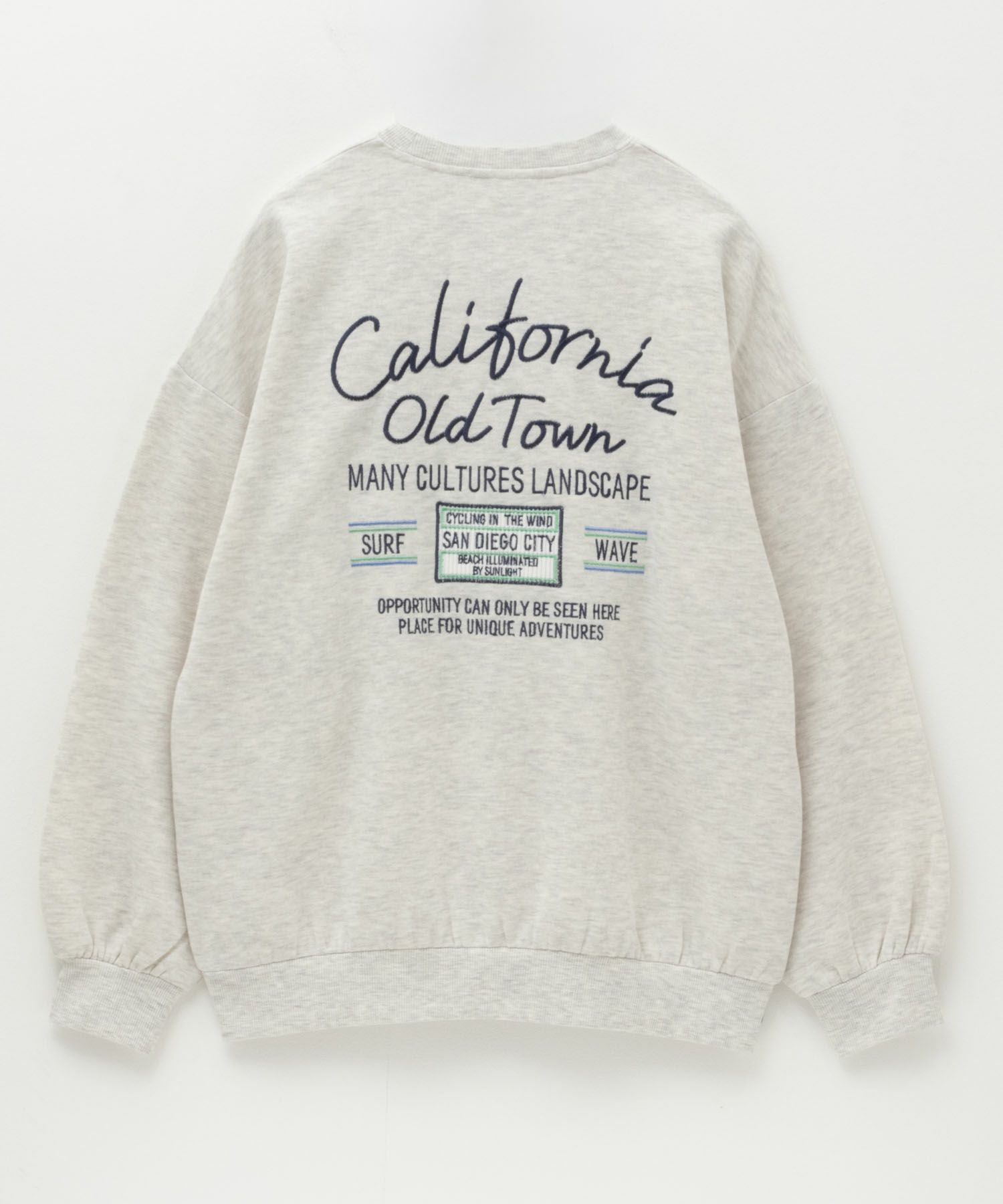 UNDERWRAPS  ビッグロゴ刺繍トレーナー レディース商品サムネイル-21