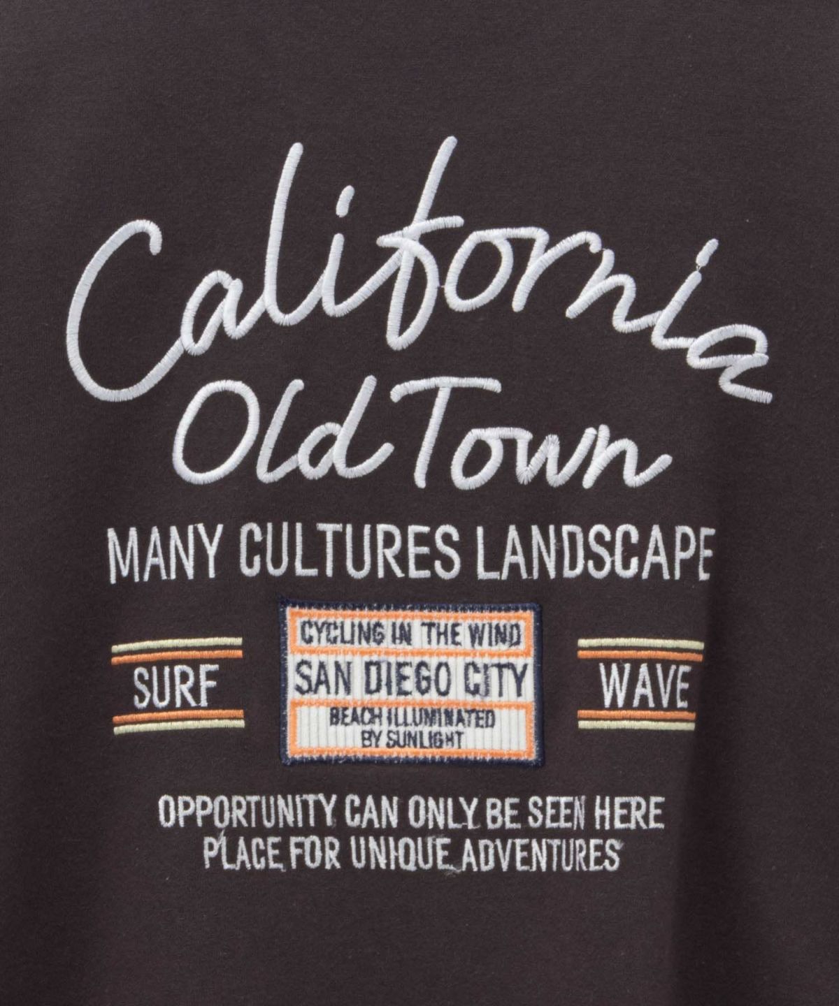 UNDERWRAPS ビッグロゴ刺繍トレーナー レディース