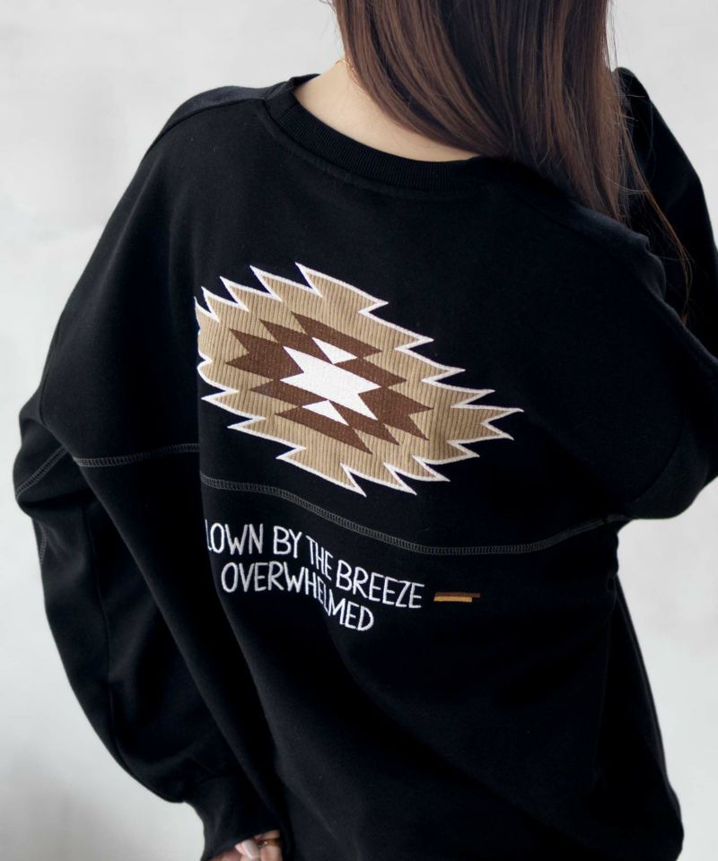 UNDERWRAPS  オルテガ刺繍トレーナー レディース商品画像-2