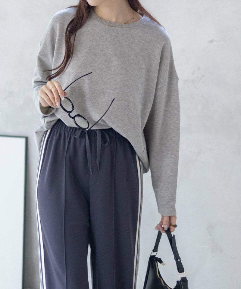 nAvy  ラメ裏毛コクーンプルオーバー レディース商品画像-5