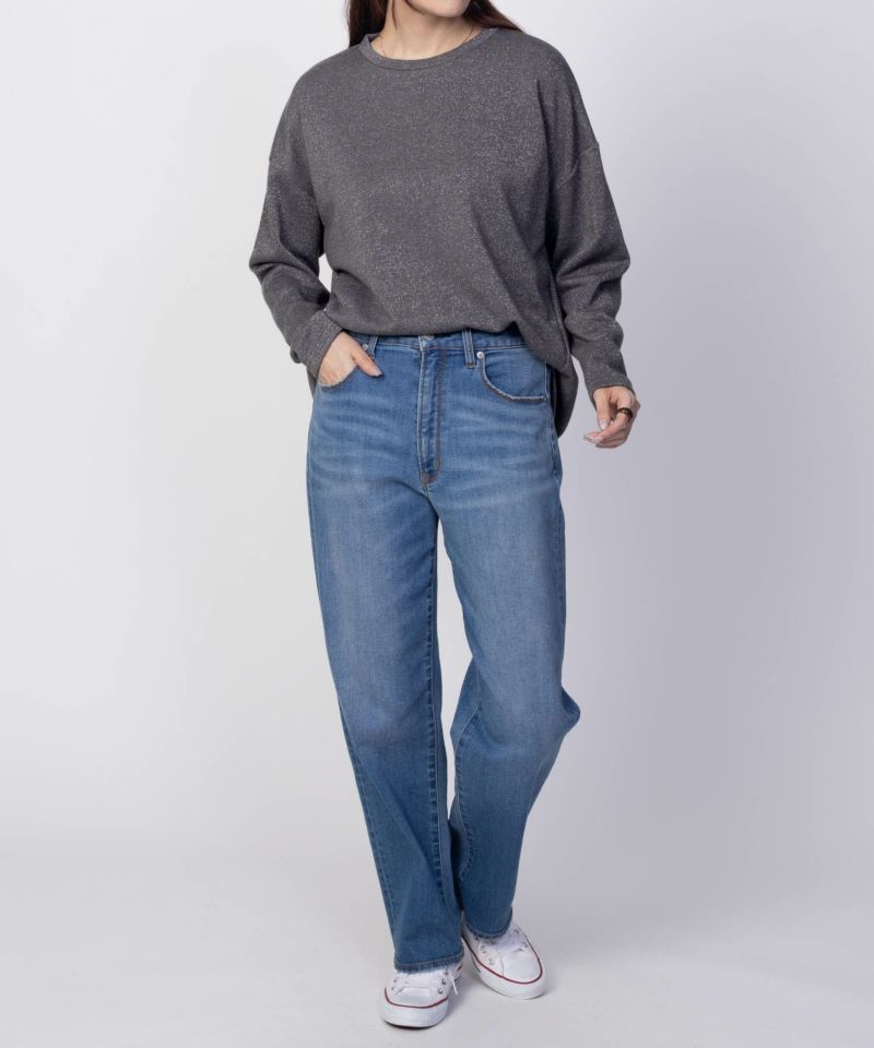 nAvy  ラメ裏毛コクーンプルオーバー レディース商品画像-14