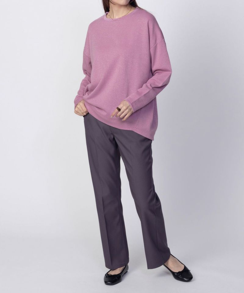 nAvy  ラメ裏毛コクーンプルオーバー レディース商品画像-18