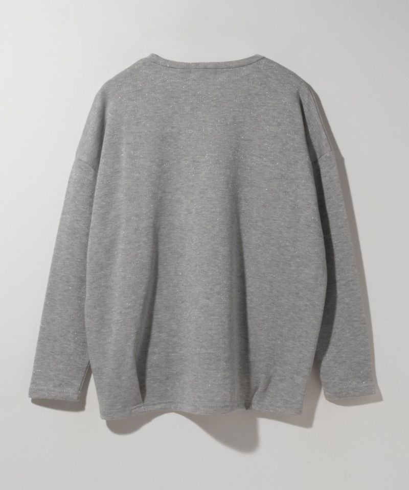 nAvy  ラメ裏毛コクーンプルオーバー レディース商品画像-23