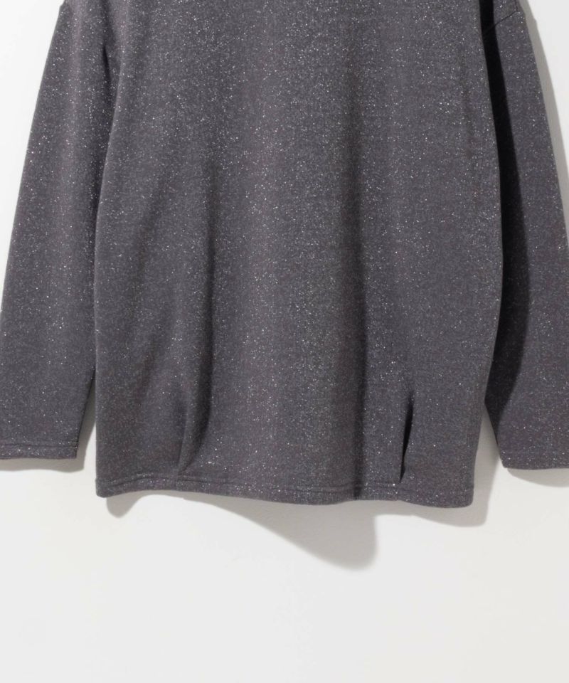 nAvy  ラメ裏毛コクーンプルオーバー レディース商品画像-26