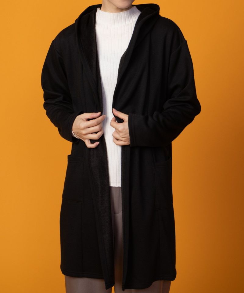 nAvy  温℃裏シャギートッパーカーディガン レディース商品画像-2