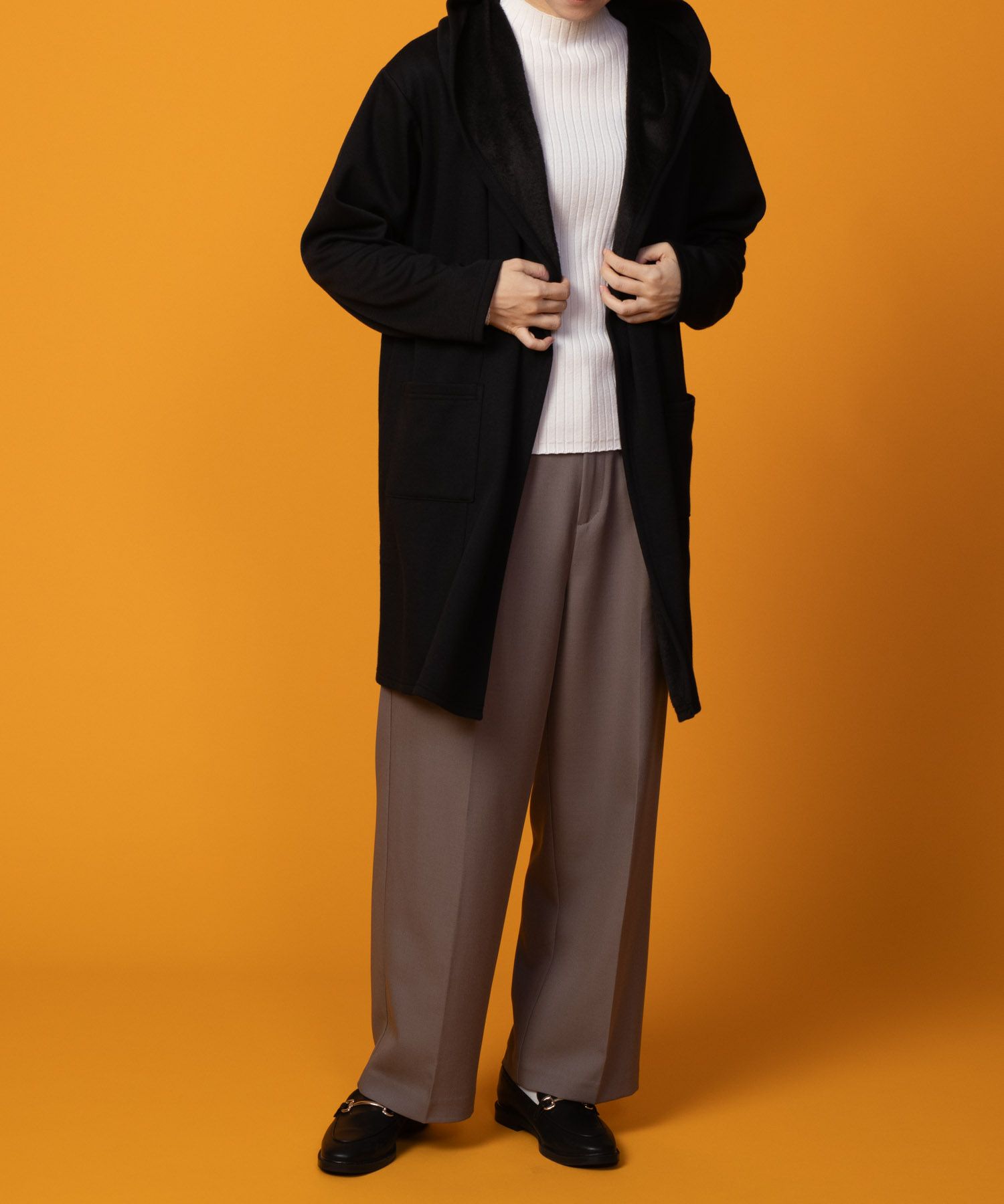 nAvy 温℃裏シャギートッパーカーディガン レディース