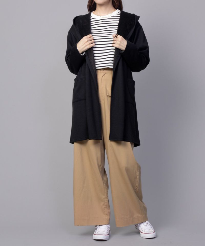 nAvy  温℃裏シャギートッパーカーディガン レディース商品画像-10