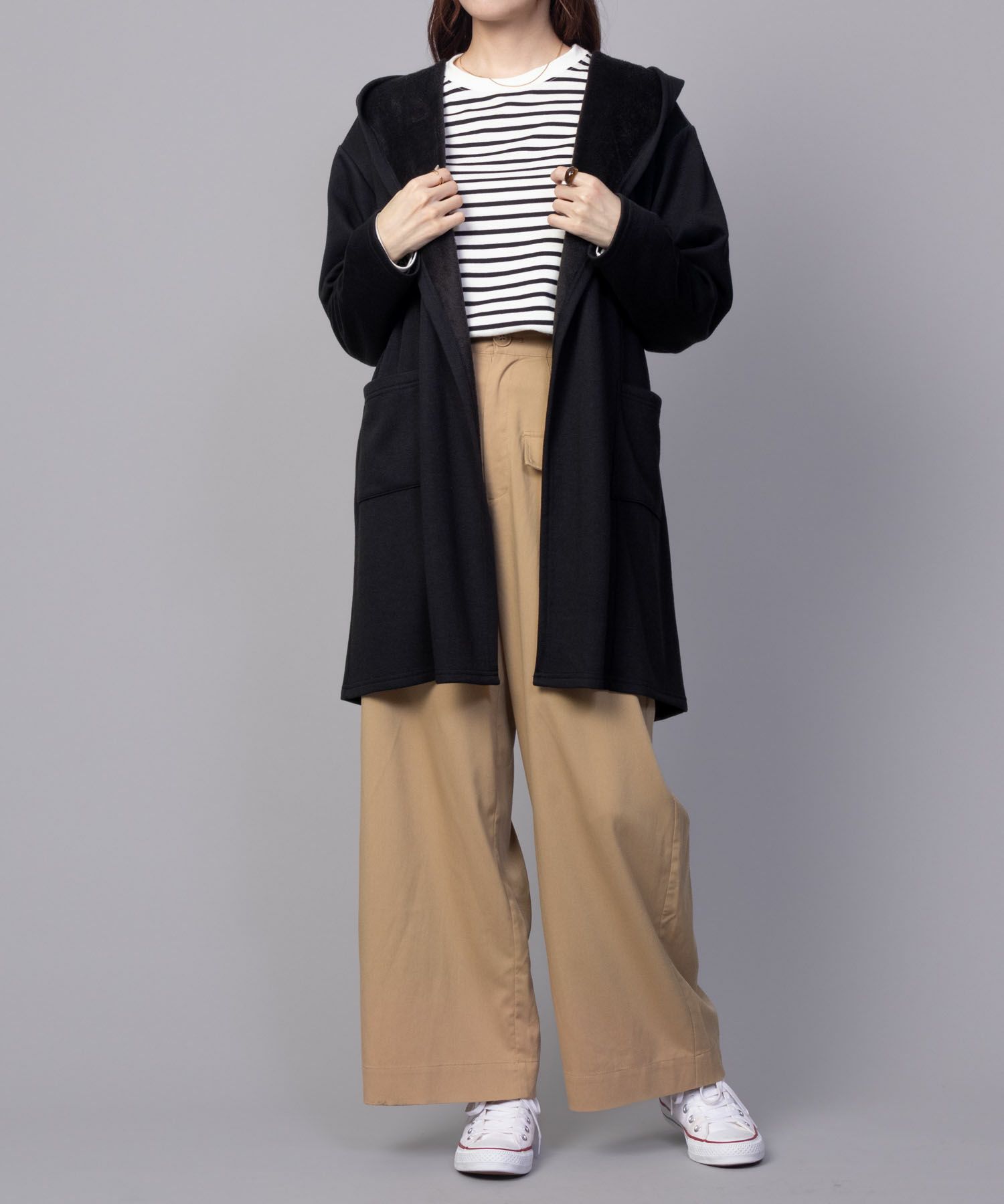 nAvy  温℃裏シャギートッパーカーディガン レディース商品サムネイル-10