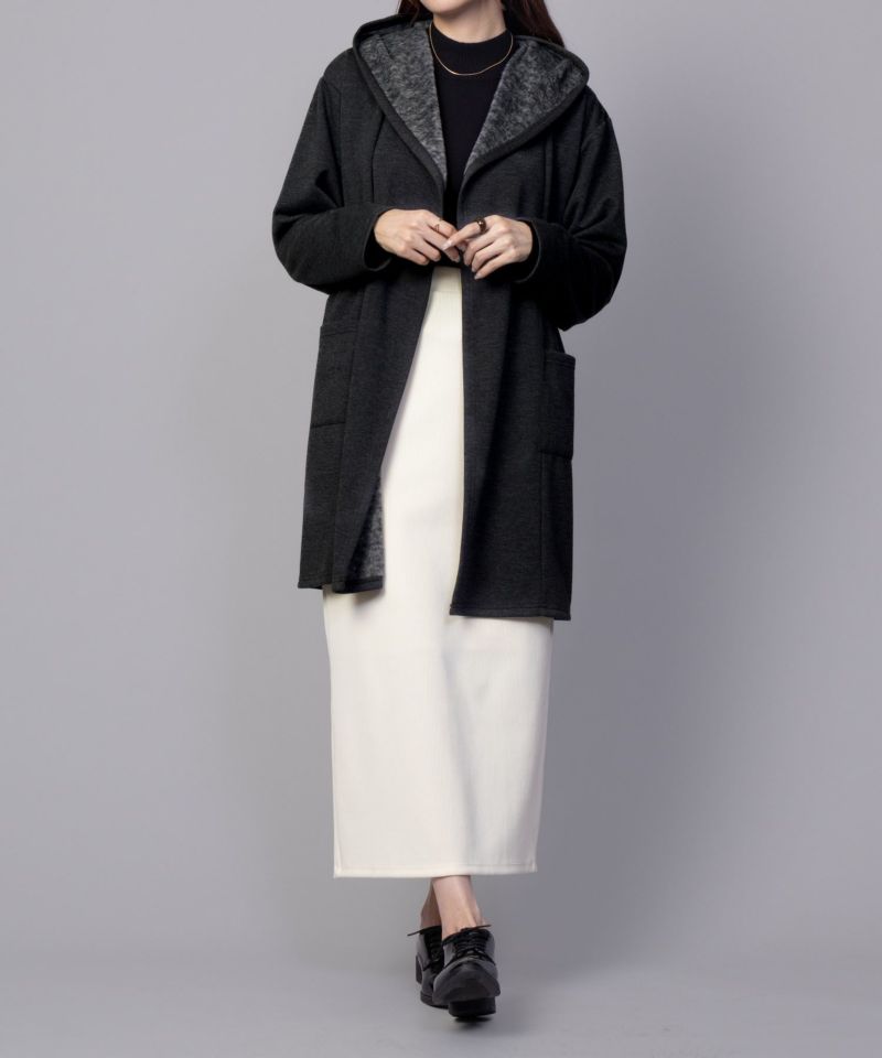 nAvy  温℃裏シャギートッパーカーディガン レディース商品画像-11