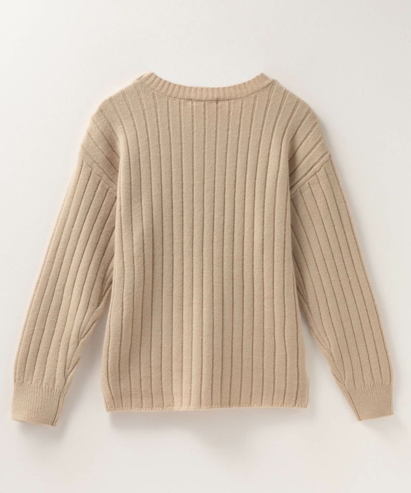 [さらに50%OFF]nAvy  もちり もちもち 洗えるニット 肩ボタンクルーネック レディース商品画像-36