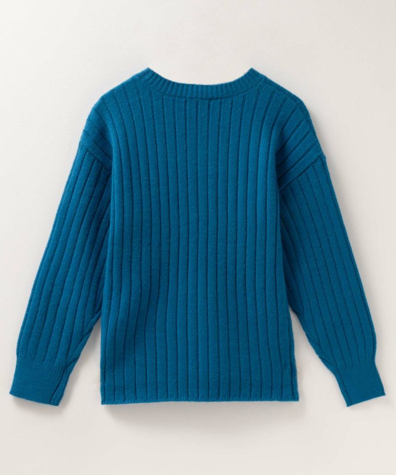 [さらに50%OFF]nAvy  もちり もちもち 洗えるニット 肩ボタンクルーネック レディース商品画像-40