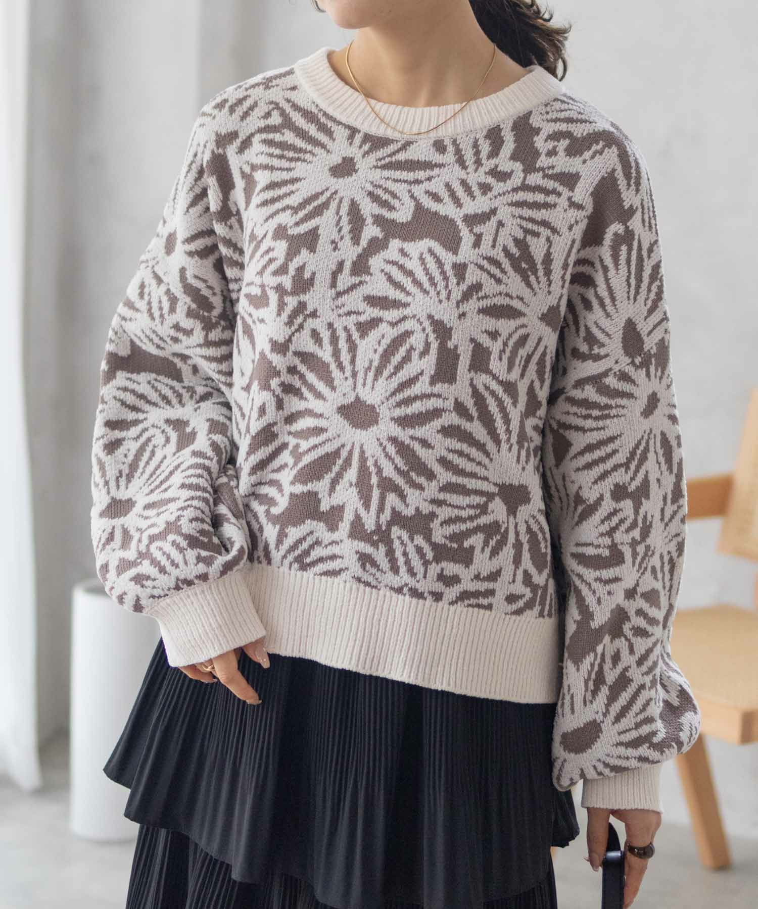 Howdy Marie モールフラワープルオーバー レディース