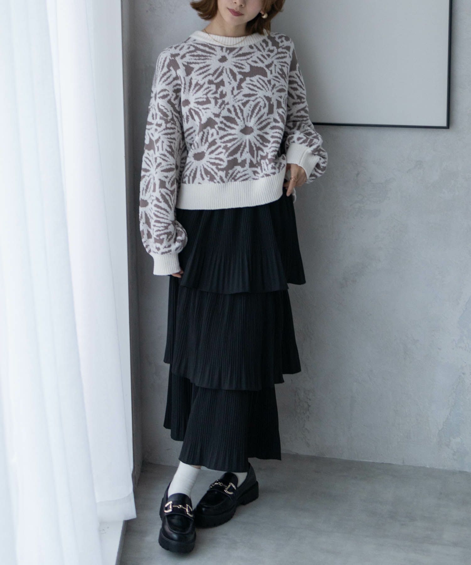 [期間限定価格]Howdy Marie  モールフラワープルオーバー レディース商品画像-15