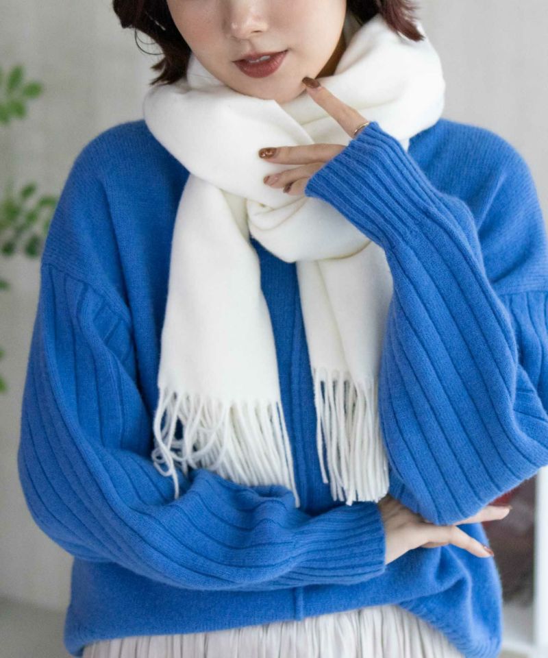 [期間限定価格]nAvy  もちり もちもち 洗えるニット 切替ハイネック レディース商品画像-5