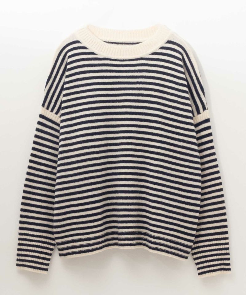 Howdy Marie  ボーダーニットプルオーバー レディース商品画像-17