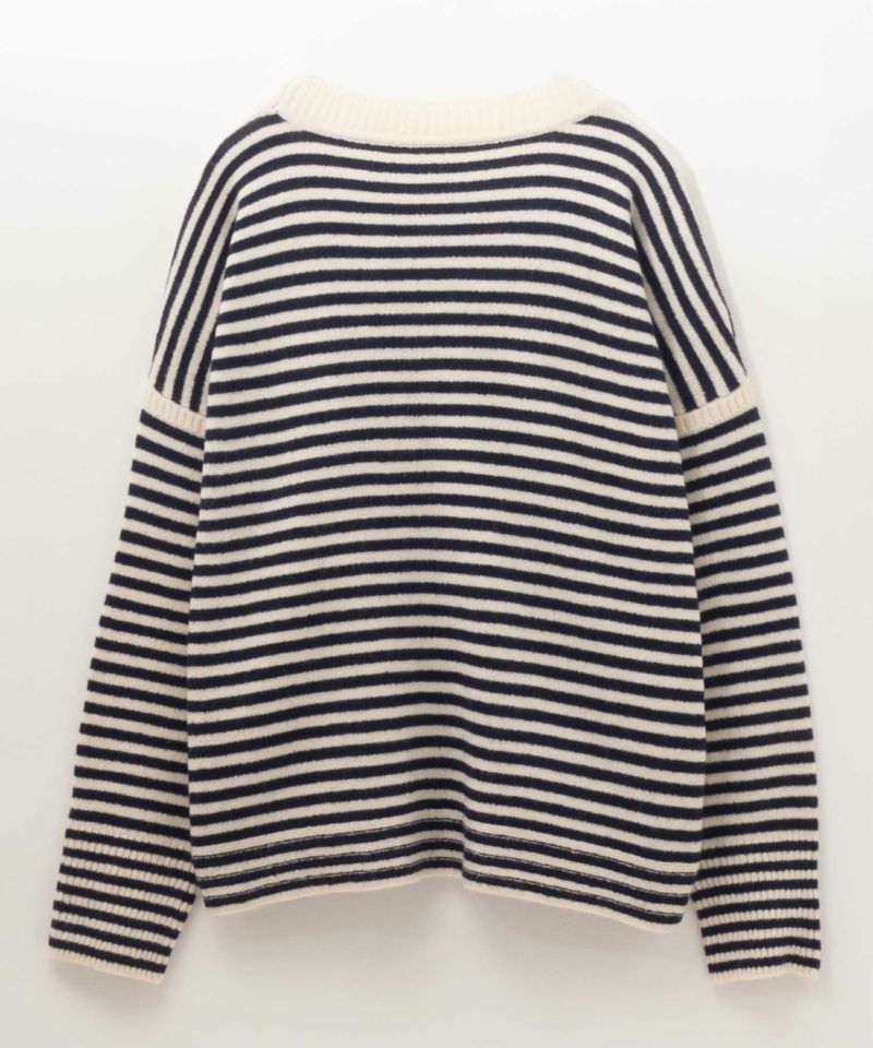 Howdy Marie  ボーダーニットプルオーバー レディース商品画像-18
