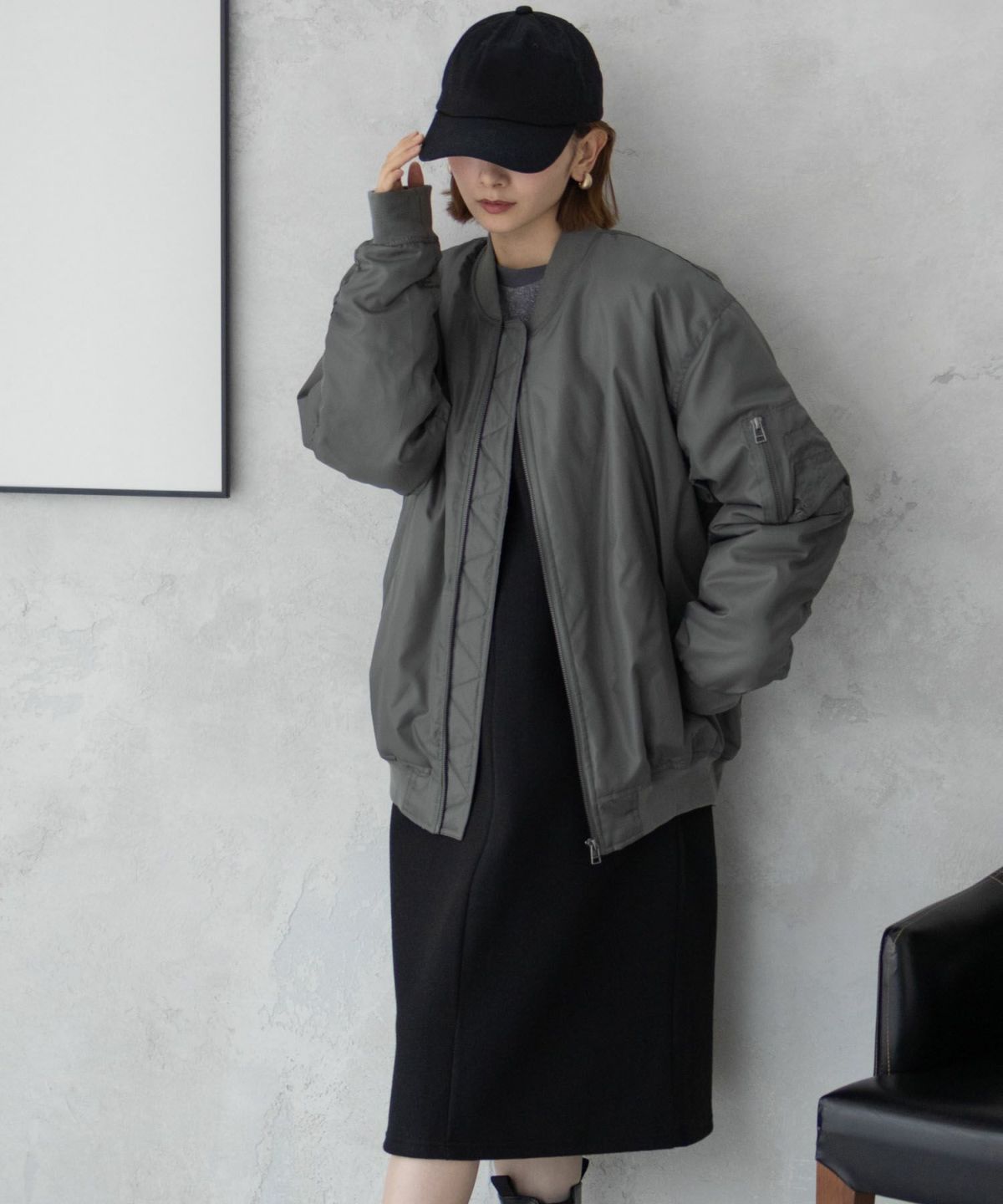 Howdy Marie ポンチ素材 ジャンパースカート レディース