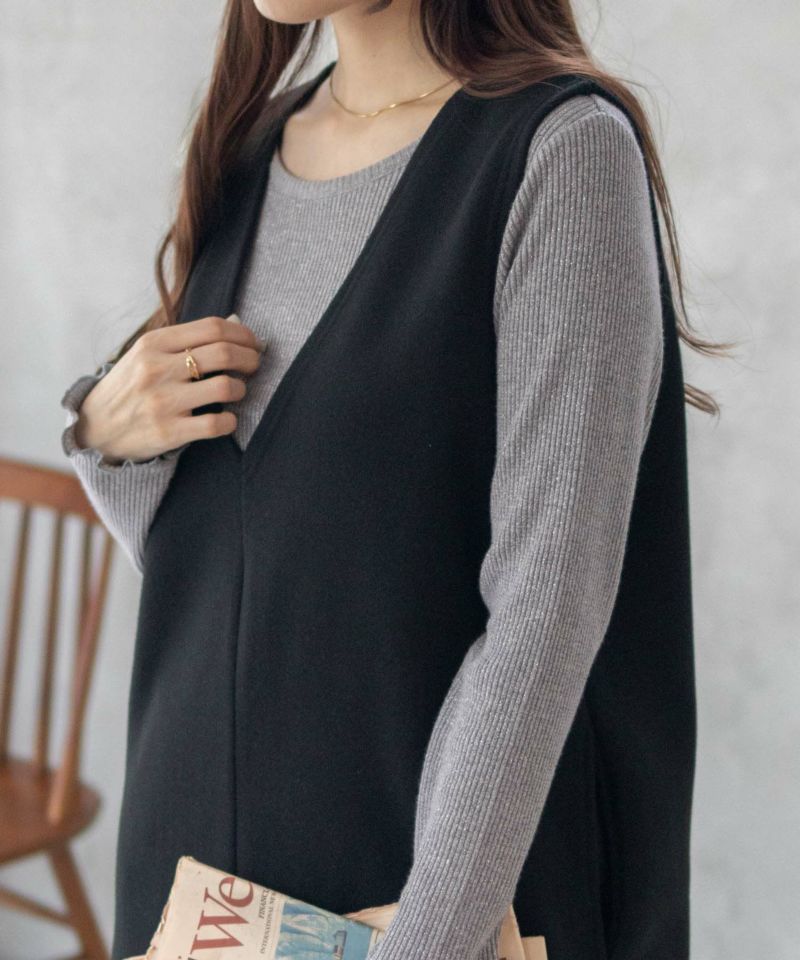 Howdy Marie ポンチ素材 ジャンパースカート レディース商品画像-16